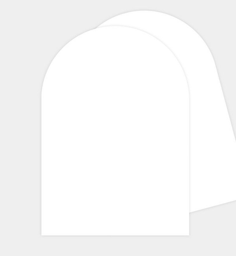 Einladungskarte Allgemein Postkarte Bogen hoch