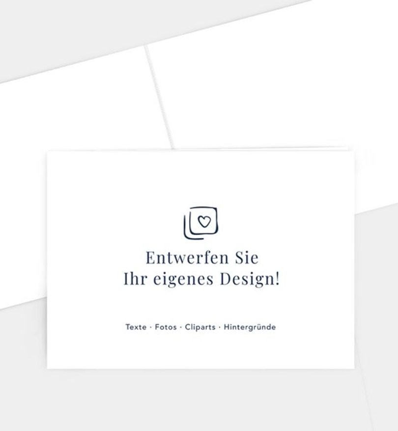 Geburtsanzeige Geburt Blanko Design