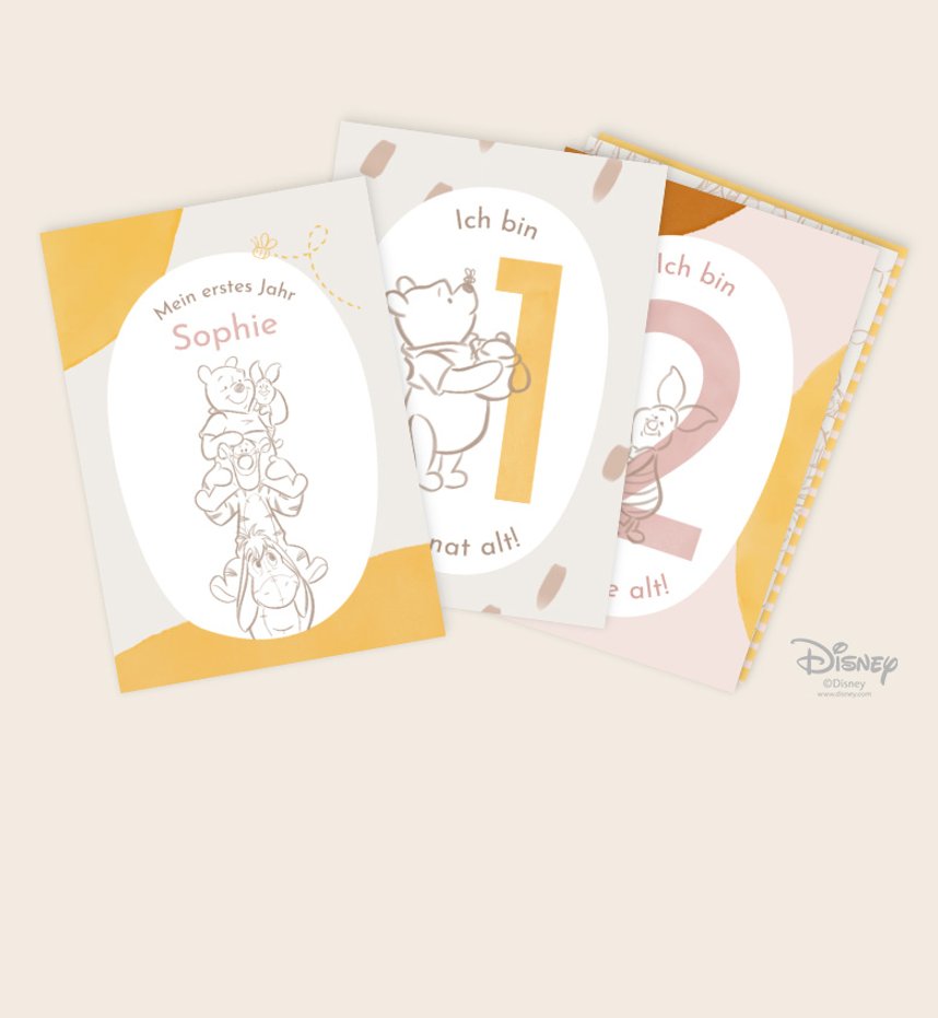 Disney Meilensteinkarten