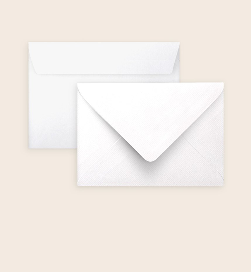 Briefumschläge Weiß