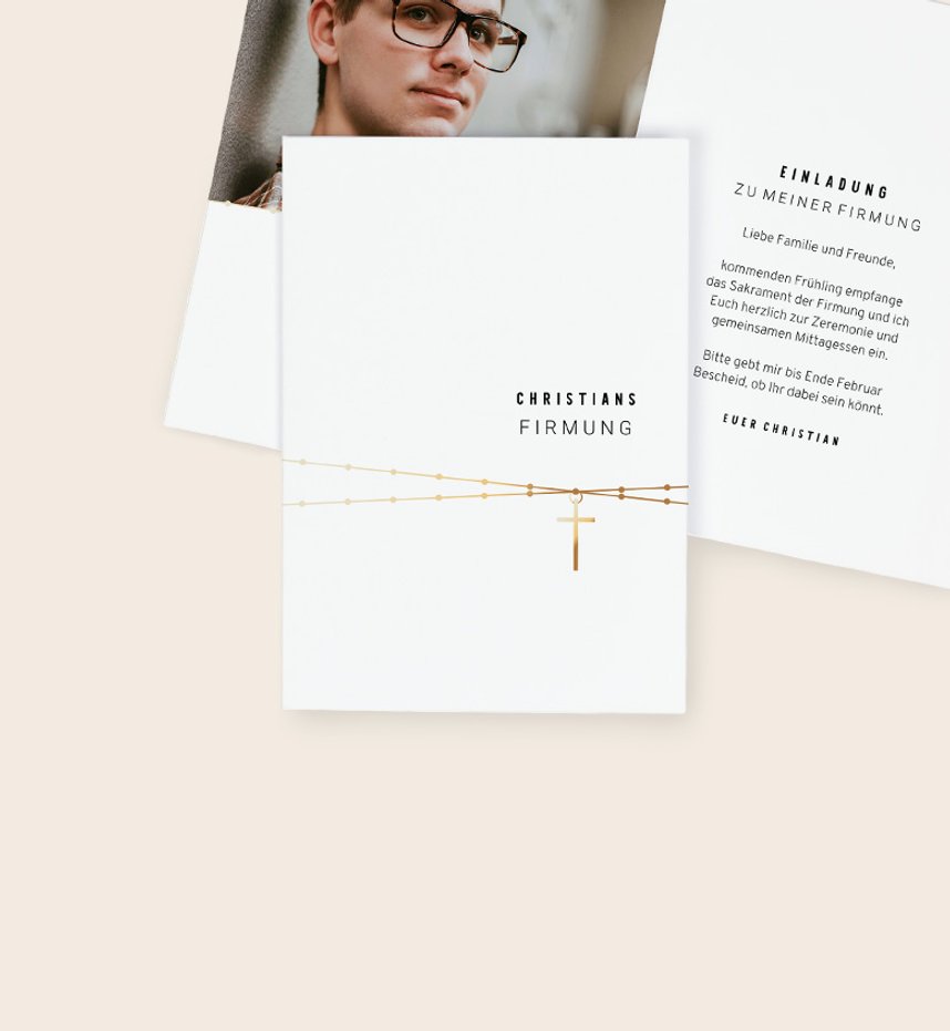 Einladungen Firmung