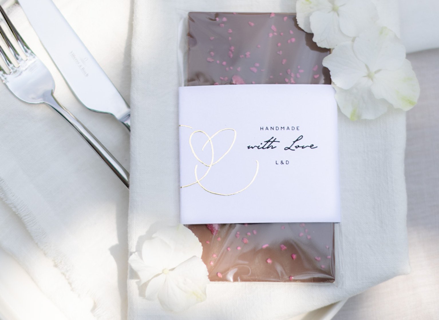 Gastgeschenke zur Hochzeit - Banderole