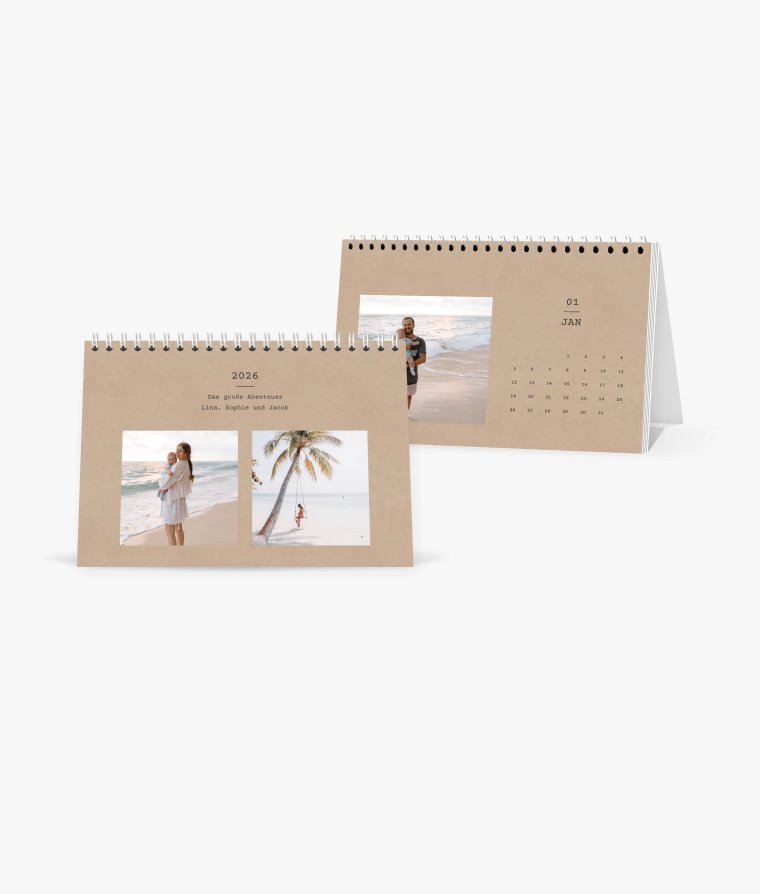 Tischkalender Clean Crafty